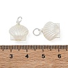 ABS Imitation Pearl Pendants PALLOY-JF05669-01-3