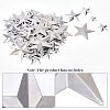 120Pcs 5 styles Iron Display Decorations IFIN-GF0001-50-6