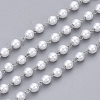 Handmade ABS Plastic Imitation Pearl Beaded Chains CHS-T003-01P-5