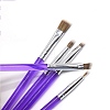 5Pcs Nylon Cake Brush Set AJEW-WH20064-84-7
