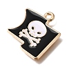 Alloy with Enamel Pendants AL-CBA9E11-03KCG-20-2