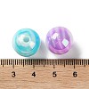 AB Color Plated Acrylic Beads SACR-I005-13B-3