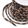 Leopard Printed Round Imitation Leather Cords LC-S020-01I-3
