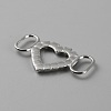 Alloy Rhinestone Buckle Clasps FIND-WH0110-725B-2