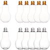 Creative Plastic Light Bulb Shaped Bottle AJEW-NB0001-72-1