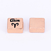 Alloy Enamel Beads ENAM-WH0049-16MG-03-1