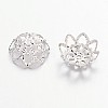 Iron Fancy Bead Caps IFIN-ZX1173-S-2