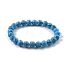 Synthetic Turquoise Jasper Bead Stretch Bracelets BJEW-K212-B-022-4