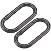 6Pcs Alloy Spring Gate Rings FIND-SP0001-24B-7