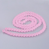 Transparent Glass Bead Strands GLAA-S031-8mm-20-2