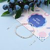 Adjustable Nylon Cord Braided Bead Bracelet BJEW-JB05683-05-4