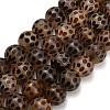 Tibetan Style dZi Beads Strands GG-NH0001-A02-8MM-2