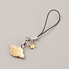 Cute Cartoon Planet Alloy Enamel Mobile Straps Lanyards HJEW-WH0068-07B-2