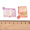 Double Face Transparent Printed Acrylic Pendants AC-CBA4EF4-04-3