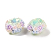 Luminous Polymer Clay Glass Rhinestone Beads CLAY-H003-05D-3