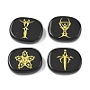 4Pcs 4 Styles Natural Obsidian Display Decorations G-F786-02C-07-1