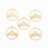 Ion Plating(IP) 304 Stainless Steel Pendants A-STAS-N090-LA911-2-2