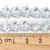 Baking Paint Transparent Glass Beads Strands X1-DGLA-A07-T8mm-KD05-4