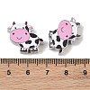 Printed Schima Wood Beads WD-CBA91F0-16-3