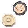 Beech Wooden Bangle & Bracelet & Finger Ring & Beads Display Holder Tray X1-AJEW-D068-01B-1