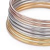 7Pcs 201 Stainless Steel Plain Bangle Sets for Women X-BJEW-L664-022C-M02-2
