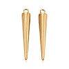 304 Stainless Steel Pendants STAS-T075-22A-G-1