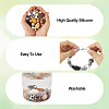 75Pcs 15 Style Silicone Beads SIL-TA0001-34-5
