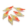 MIYUKI & TOHO Handmade Japanese Seed Beads Links SEED-E004-J26-2