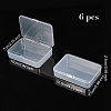 Polypropylene(PP) Storage Containers Box Case CON-WH0073-61-2