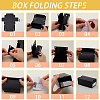 24Pcs Folding Cardboard Paper Packaging Boxes CON-GA0001-30B-3