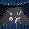 16Pcs 8 Style Alloy Pendant FIND-SC0001-74-5