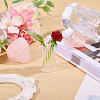 2Pcs Glass Flower Display Decorations AJEW-CO0001-04C-5