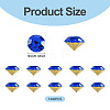 1 Bag Pointed Back Glass Rhinestone Cabochons RGLA-TADJ0001-01B-09-3