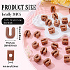 Opaque Acrylic European Beads LS-OACR-TAC0019-006U-4