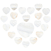 20Pcs Freshwater Shell Pendants SHEL-SC0001-19-1