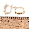 Brass Hoop Earrings for Women KK-CBACA55-09G-3
