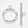 304 Stainless Steel Toggle Clasps STAS-N087-05-1
