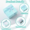 8Pcs 4 Colors Valentines Day Presents Packages Cardboard Ring Boxes CBOX-FS0001-07-2
