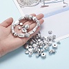 Plated Acrylic Beads MACR-YW0001-29P-7