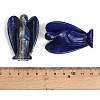 Natural Lapis Lazuli Carved Angel Figurines G-O200-03J-03-3