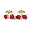 Brass Micro Pave Cubic Zirconia Pendants KK-H072-13G-01-1