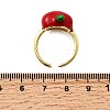 Brass Adjustable Cuff Rings RJEW-C143-01C-G-5