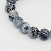 Weathered Agate Beads Strand G-E403-79-4mm-2