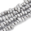 Electroplate Non-magnetic Synthetic Hematite Beads G-T061-103N-1