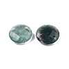 Natural Fluorite Connector Charms G-N326-149B-3