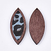 Eco-Friendly Cowhide Leather Big Pendants FIND-S301-34C-03-2