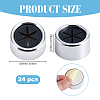 24Pcs Self-adhesive ABS Towel Storage Hook AJEW-GO0004-96-2