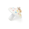 Spray Painted Brass Charms KK-CBAEB58-12-2