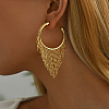 Elegant Tassel Hoop Earrings XR0321-4