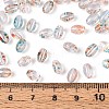 Baking Paint Transparent Glass Beads DGLA-T004-06D-4